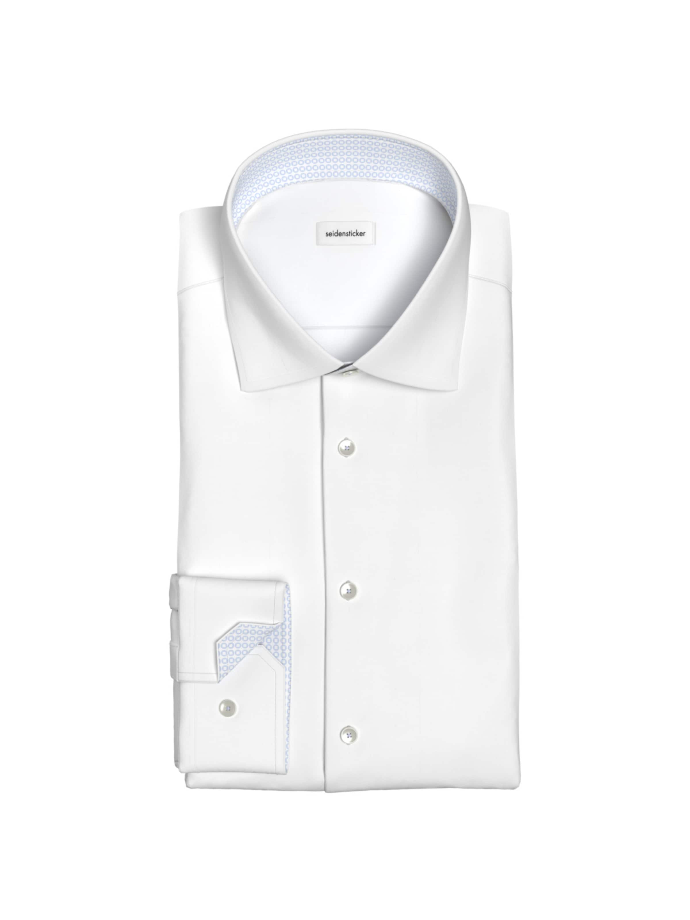 Coupe slim Chemise business SEIDENSTICKER en blanc