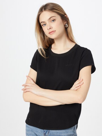 Camicia da donna di mazine in nero: frontale