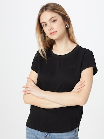 mazine Μπλούζα σε μαύρο: μπροστά