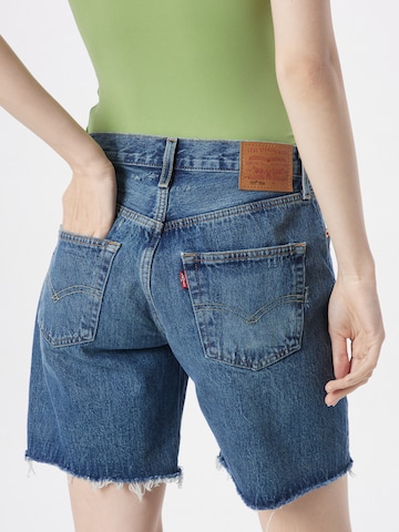 LEVI'S ® Regular Jeans '501  90s Short' in Blauw