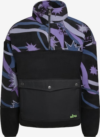 Pull-over de sport elho en violet : devant