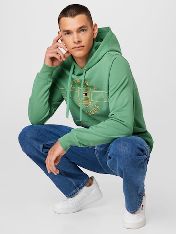 TOMMY HILFIGER - Casaco em moletão em verde