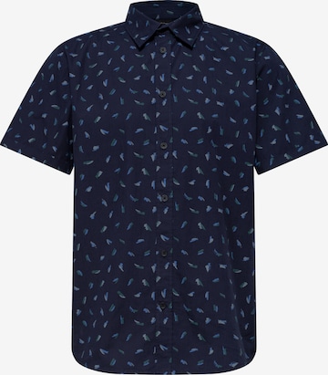 Street One MEN Hemd in Blau: Vorderseite