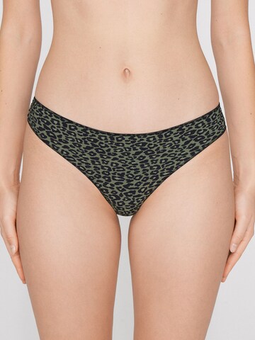 Tezenis Slip in Grün: Vorderseite