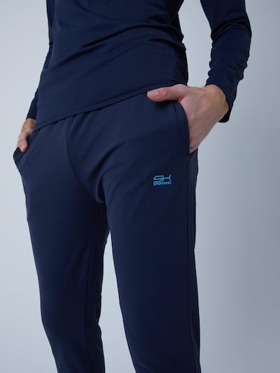 SPORTKIND Pantalon de sport 'Slim Training Pants' en XS en bleu marine, Vue avec produit