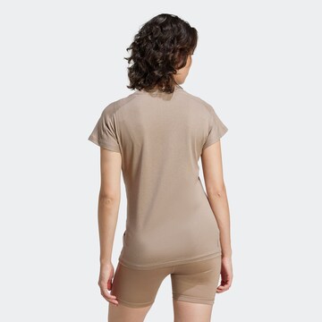 ADIDAS PERFORMANCE Funktionsshirt 'Train Essentials' in Braun