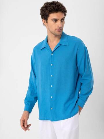 Antioch Regular fit Overhemd in Blauw