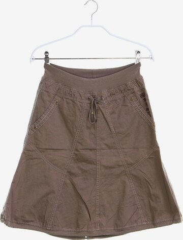 NILE Skirt in XS in Brown: front