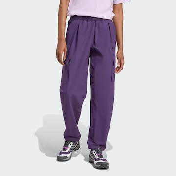 ADIDAS TERREX Loosefit Outdoorbroek 'Xploric' in Lila: voorkant