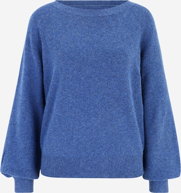 VERO MODA Sweter 'BRILLIANT' w kolorze niebieski: przód