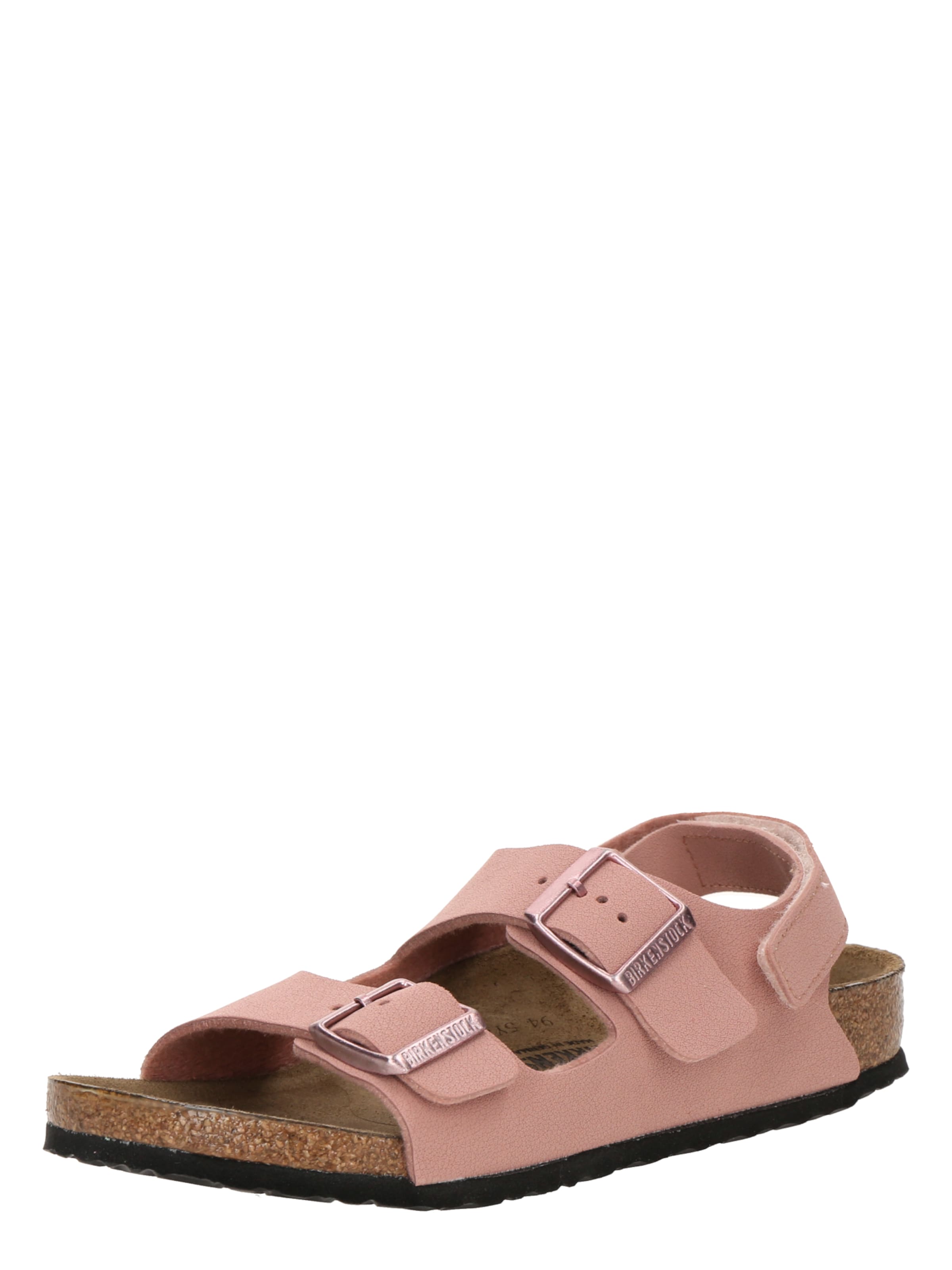 BIRKENSTOCK Sandal 'Milano' i rosa: framsida