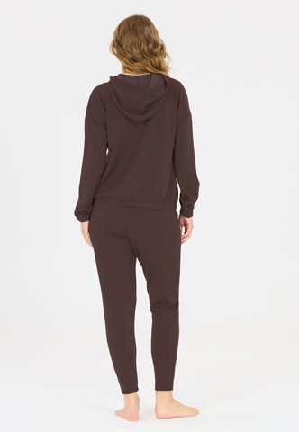 Athlecia Kapuzensweatshirt 'NAMIER' in Braun