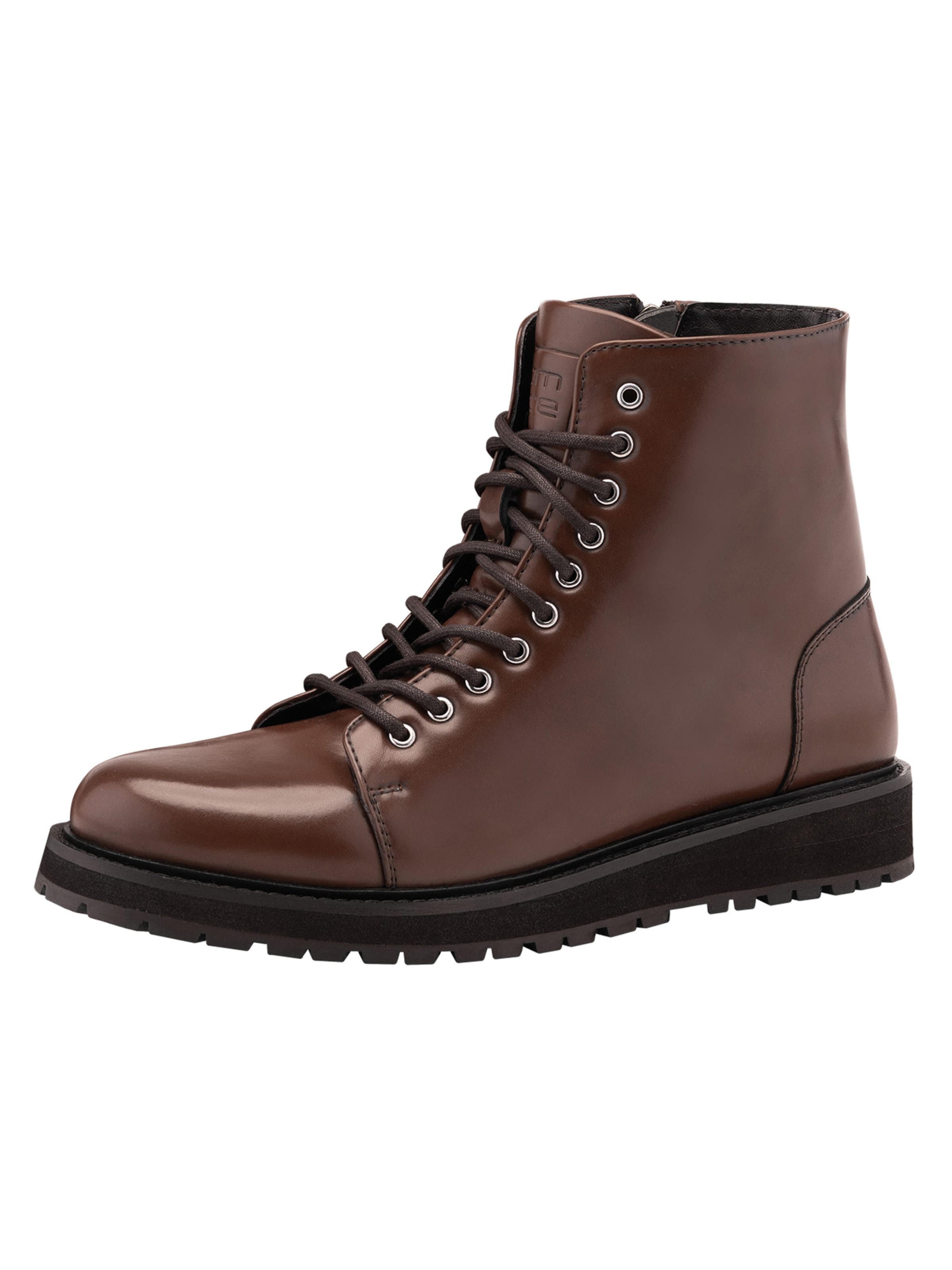 Ombre Schnürboots 'Fobo-0175' in schoko, Produktansicht