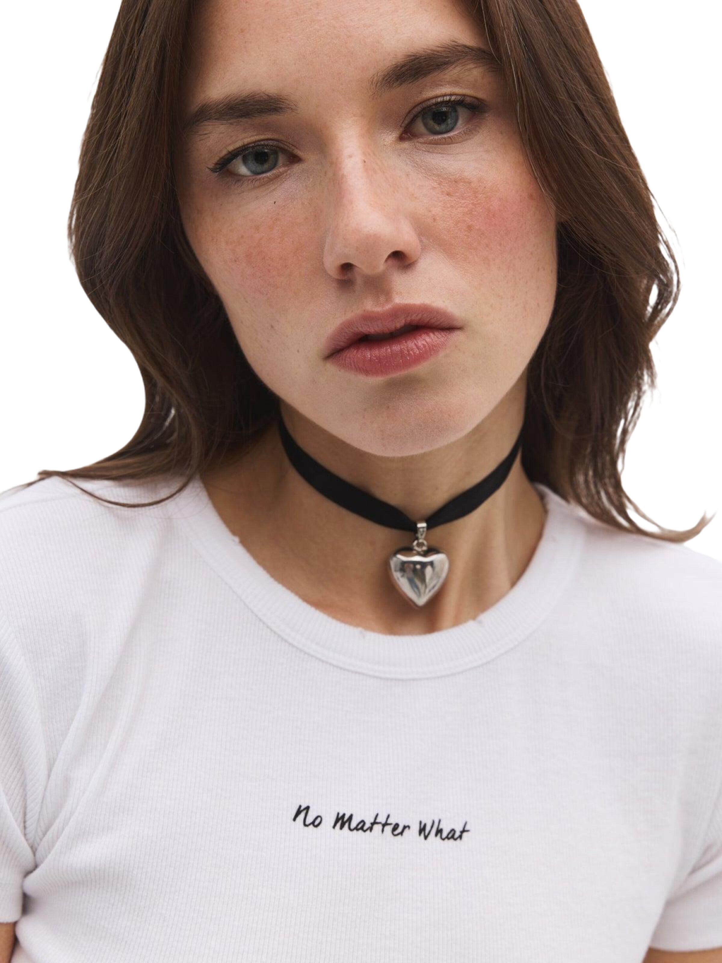 No Matter What Shirt in White