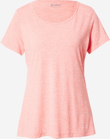 T-shirt fonctionnel KILLTEC en rose : devant