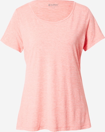 KILLTEC Λειτουργικό μπλουζάκι σε ροζ: μπροστά