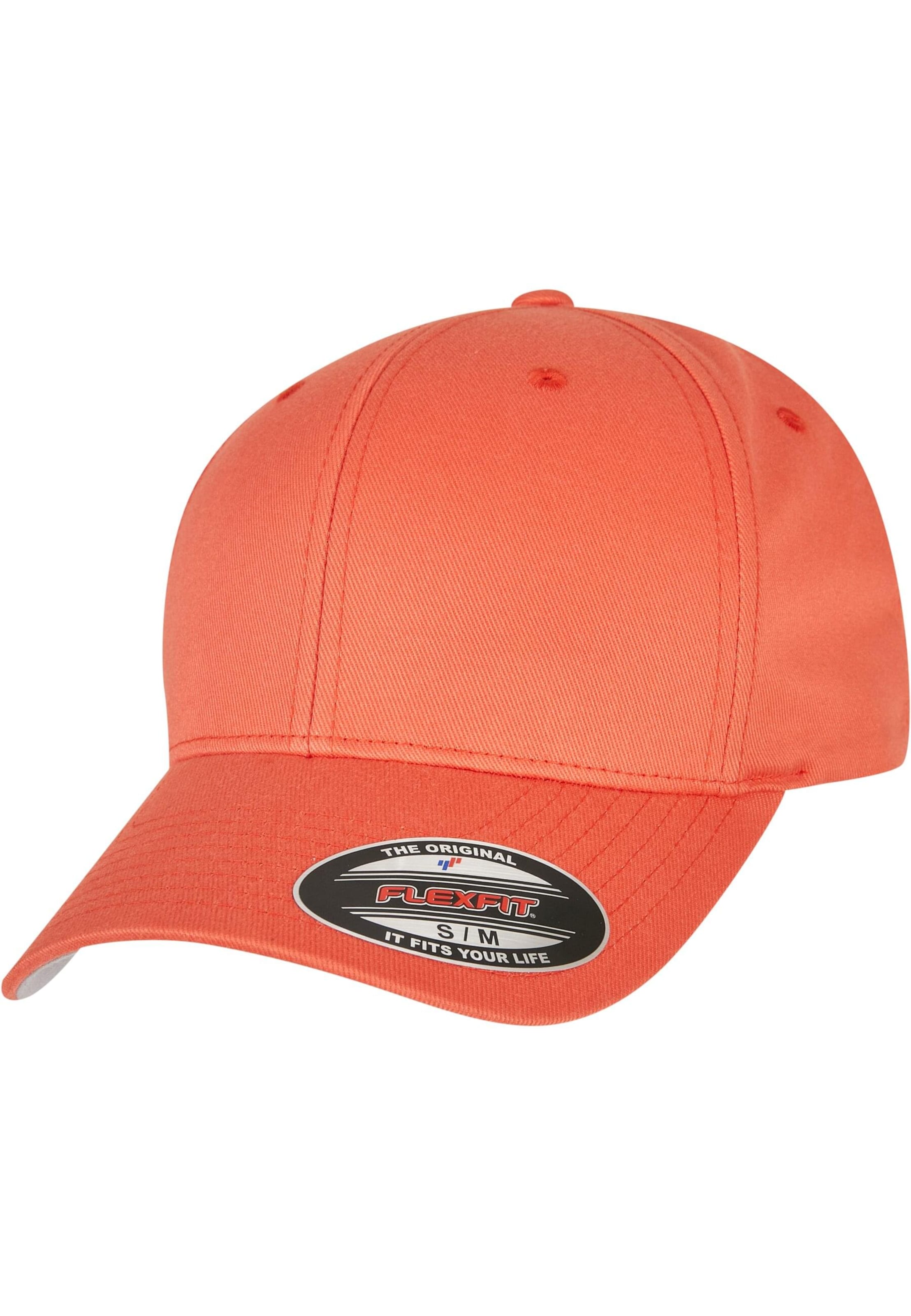 Casquette Flexfit en orange : devant