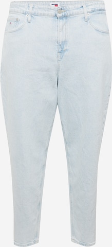 Tommy Jeans Curve Tapered Jeans in Blauw: voorkant