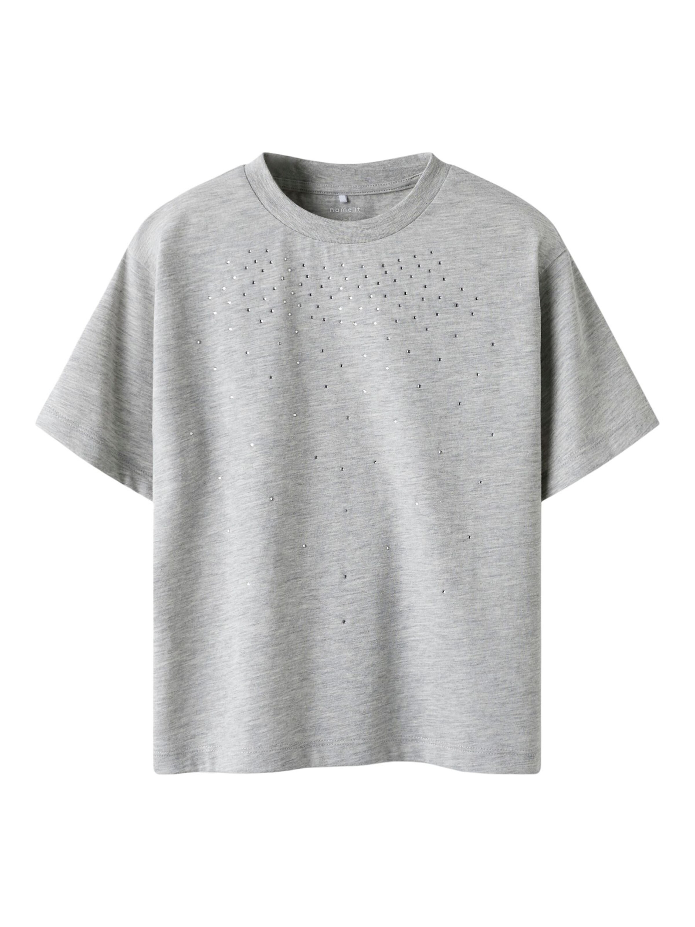 NAME IT Shirt in Grey: front