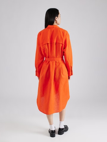 ESPRIT Платье-рубашка в Оранжевый