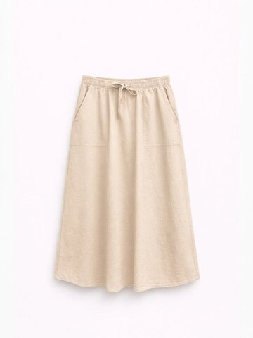 MixRay Skirt in Beige: front