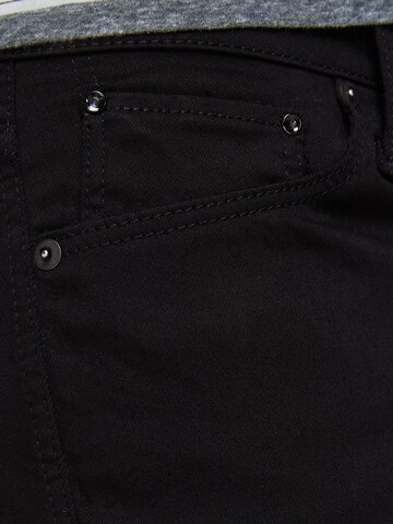 Coupe slim Jean 'GLENN' JACK & JONES en noir