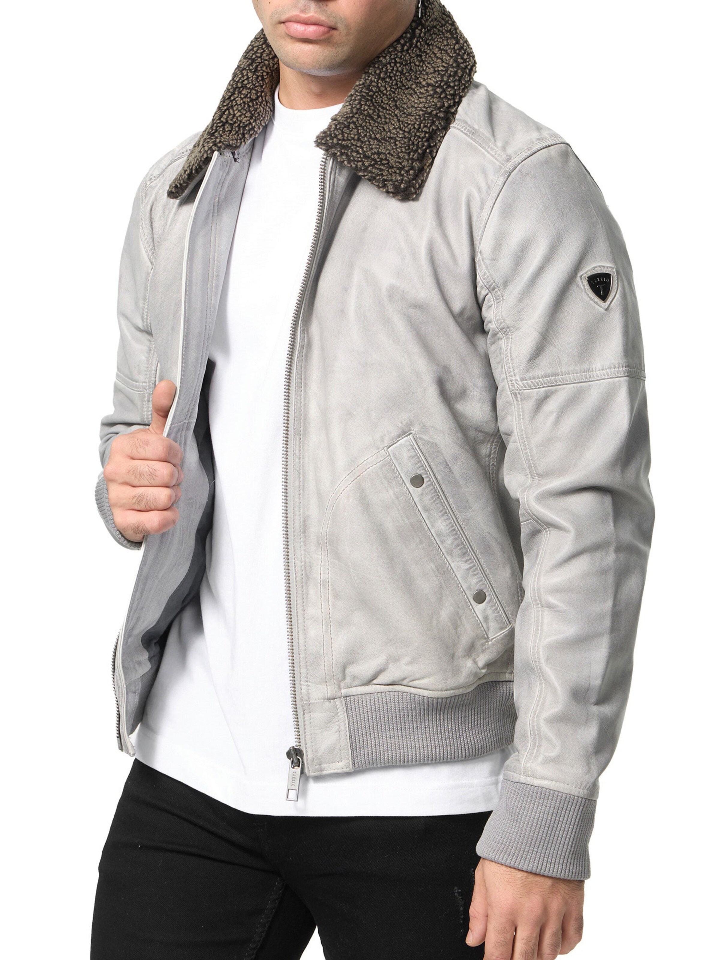 Tazzio - Chaqueta de entretiempo 'A801' en gris