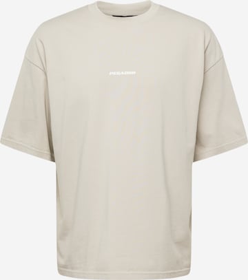 T-Shirt Pegador en gris : devant
