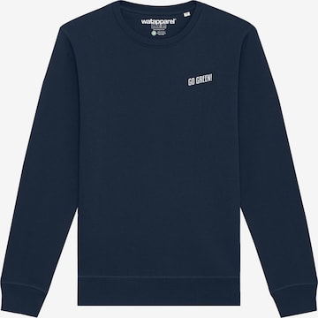 Felpa di Watapparel in blu: frontale