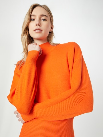 Rochie tricotat de la River Island pe portocaliu