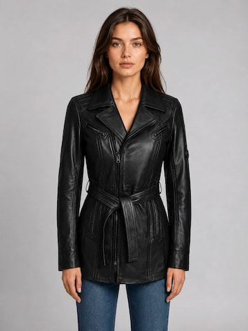 Manteau mi-saison 'Elin' Agamaa en noir