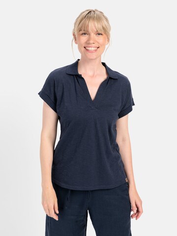 CAMEL ACTIVE Poloshirt in Blau: Vorderseite