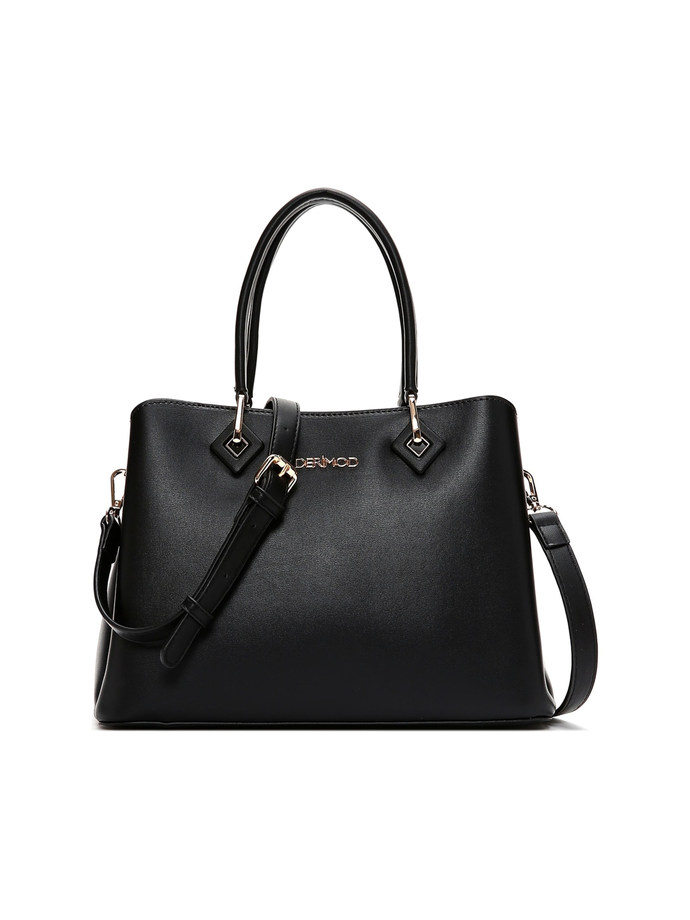Derimod Handbag in Black: front