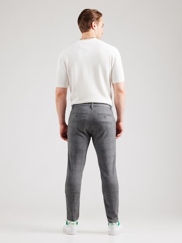 Only & Sons - Slimfit Calças chino 'ONSMark' em cinzento