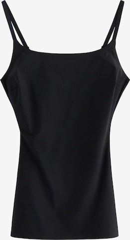 LindexPotkošulja - crna boja: prednji dio