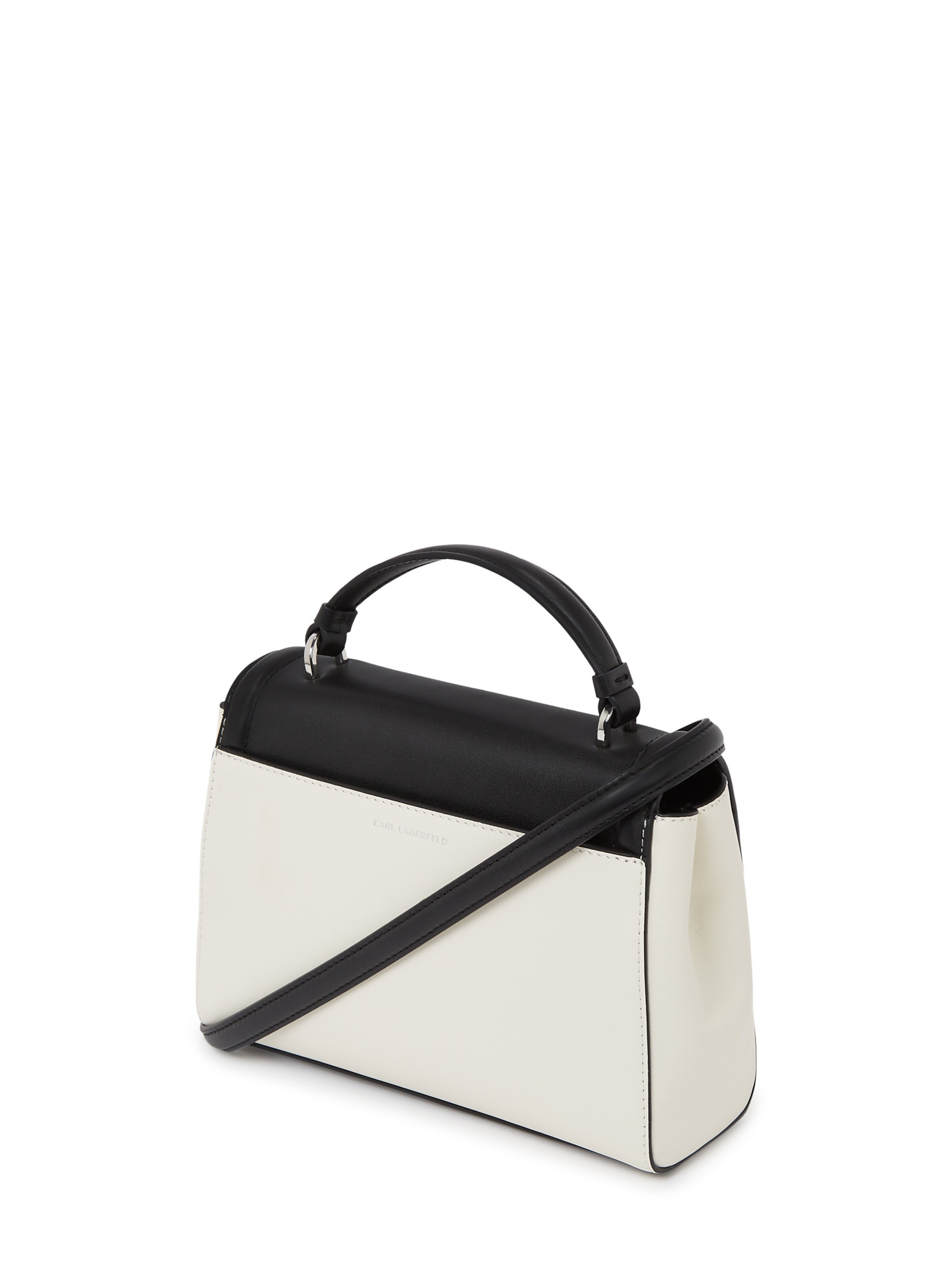 Karl Lagerfeld Kézitáska ' K/AUTOGRAPH COLOR-BLOCK ' - fekete