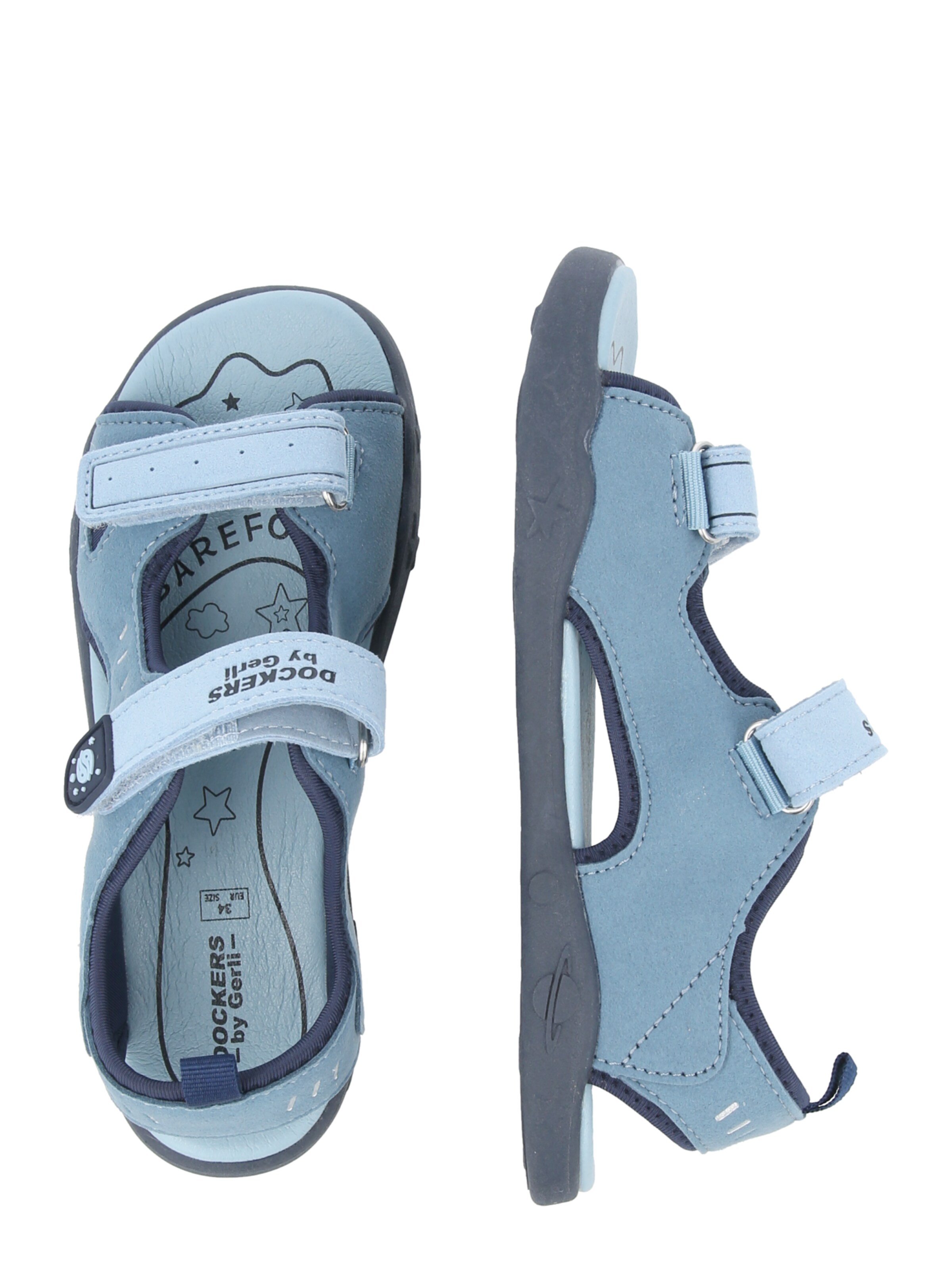 Dockers by Gerli Avonaiset kengät värissä sininen