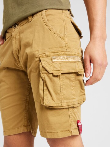 Regular Pantaloni cu buzunare de la ALPHA INDUSTRIES pe verde