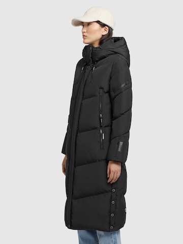 Palton de iarnă de la khujo pe negru