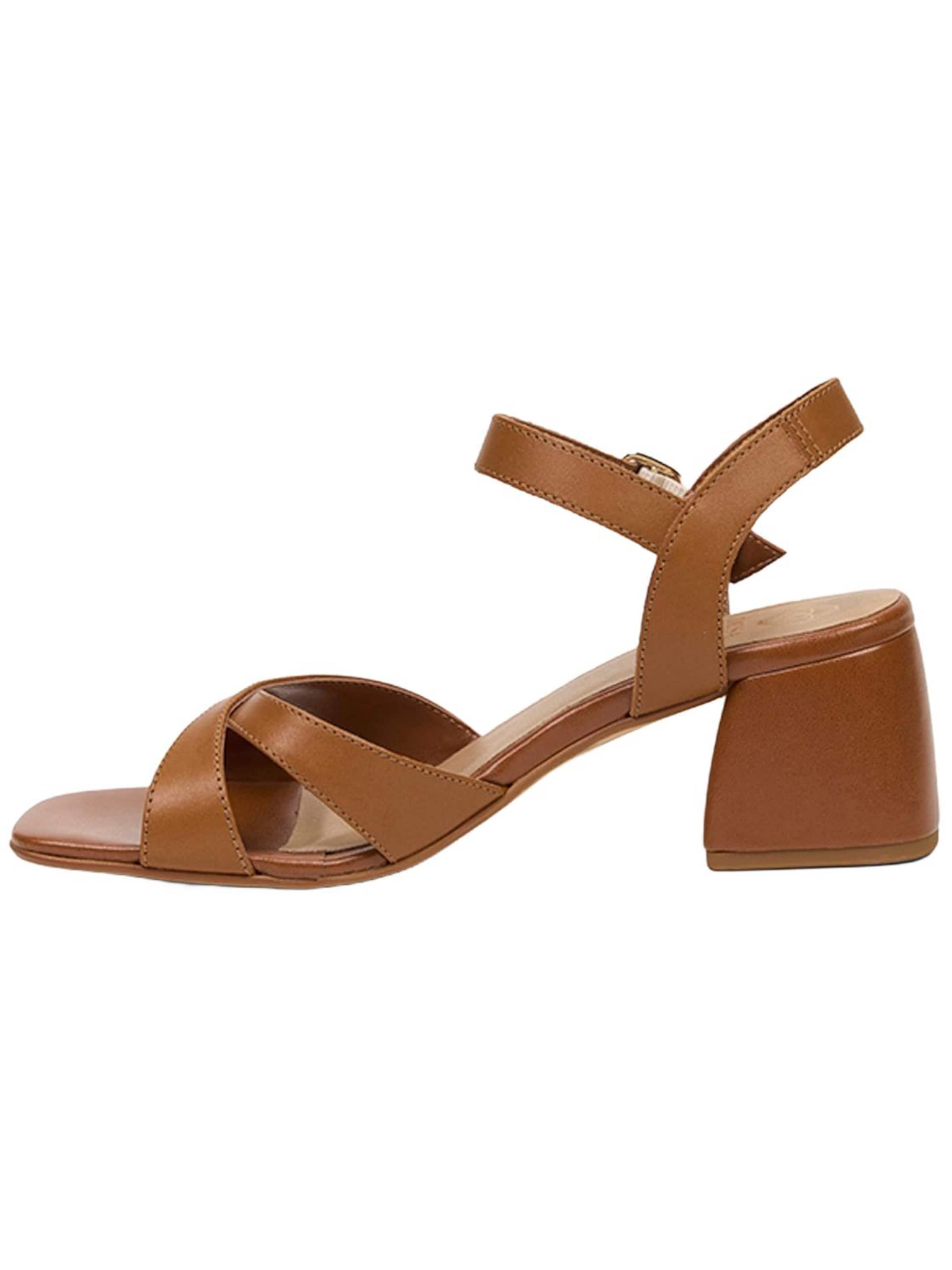 Sandales Desa en marron : devant