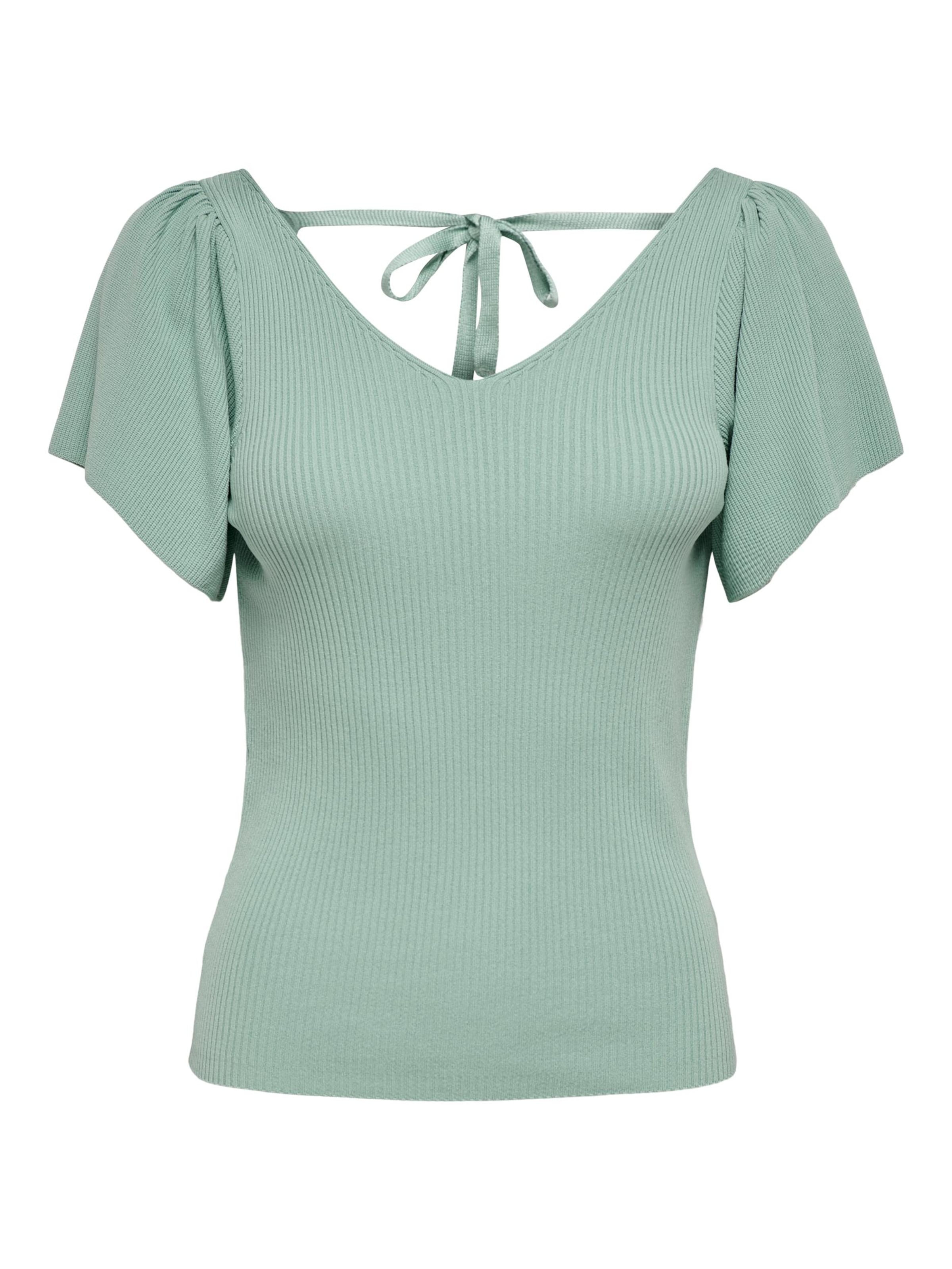 ONLY Sweater 'ONLLeelo' in Green: front