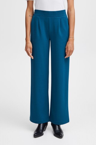 b.young Wide leg Pants 'Rizetta' in Blue: front
