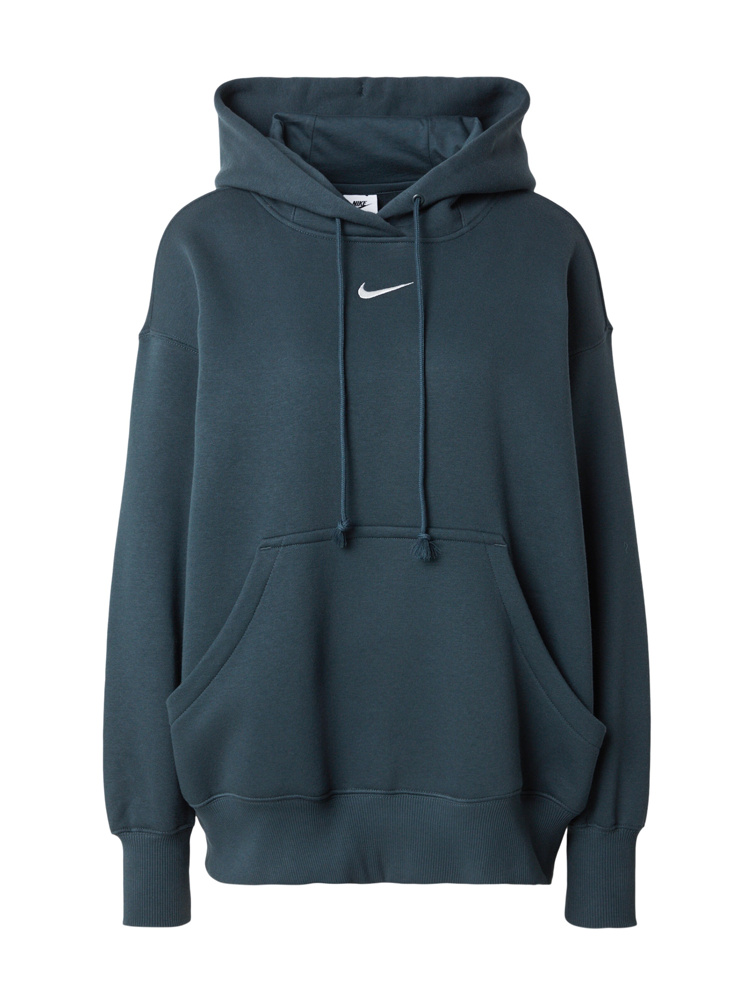 Nike SportswearSweater majica 'PHOENIX FLEECE' - zelena boja: prednji dio