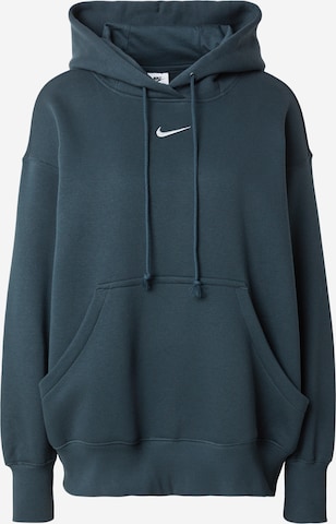 Nike SportswearSweater majica 'PHOENIX FLEECE' - zelena boja: prednji dio
