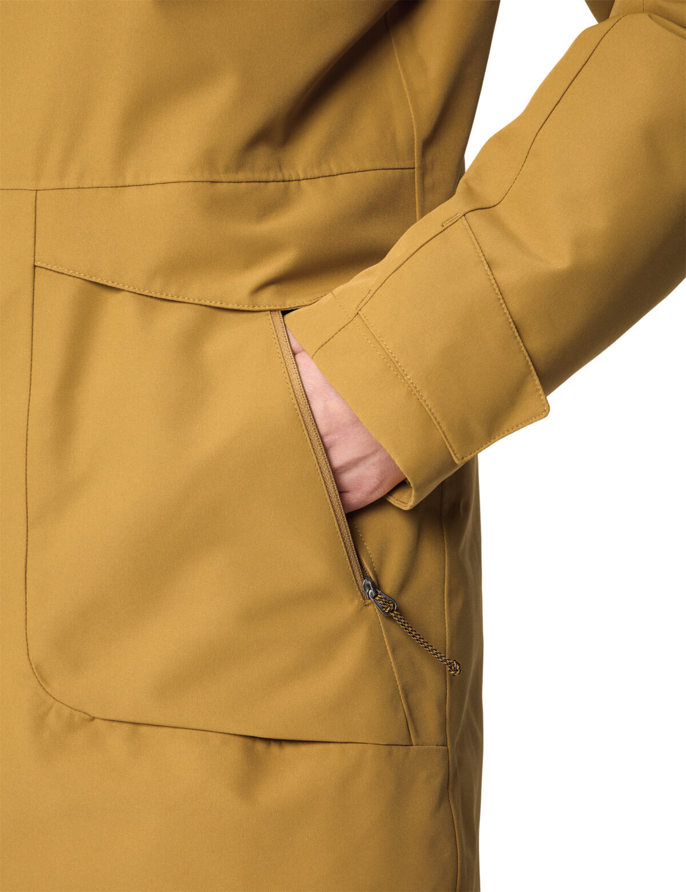 VAUDE Outdoor jacket 'Skomer III' in Brown