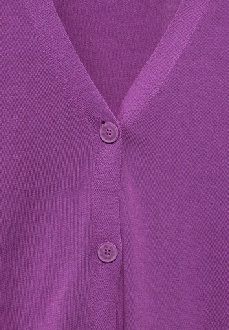 Cardigan CECIL en violet