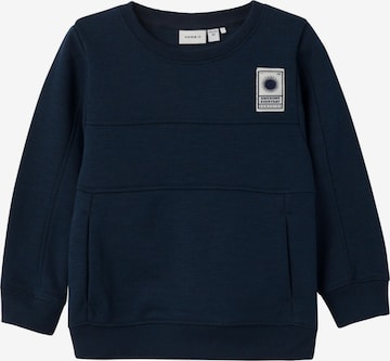 NAME IT Sweatshirt in Blue: front