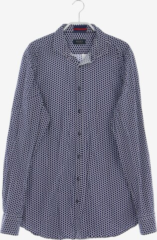 Digel Button Up Shirt in M in Blue: front