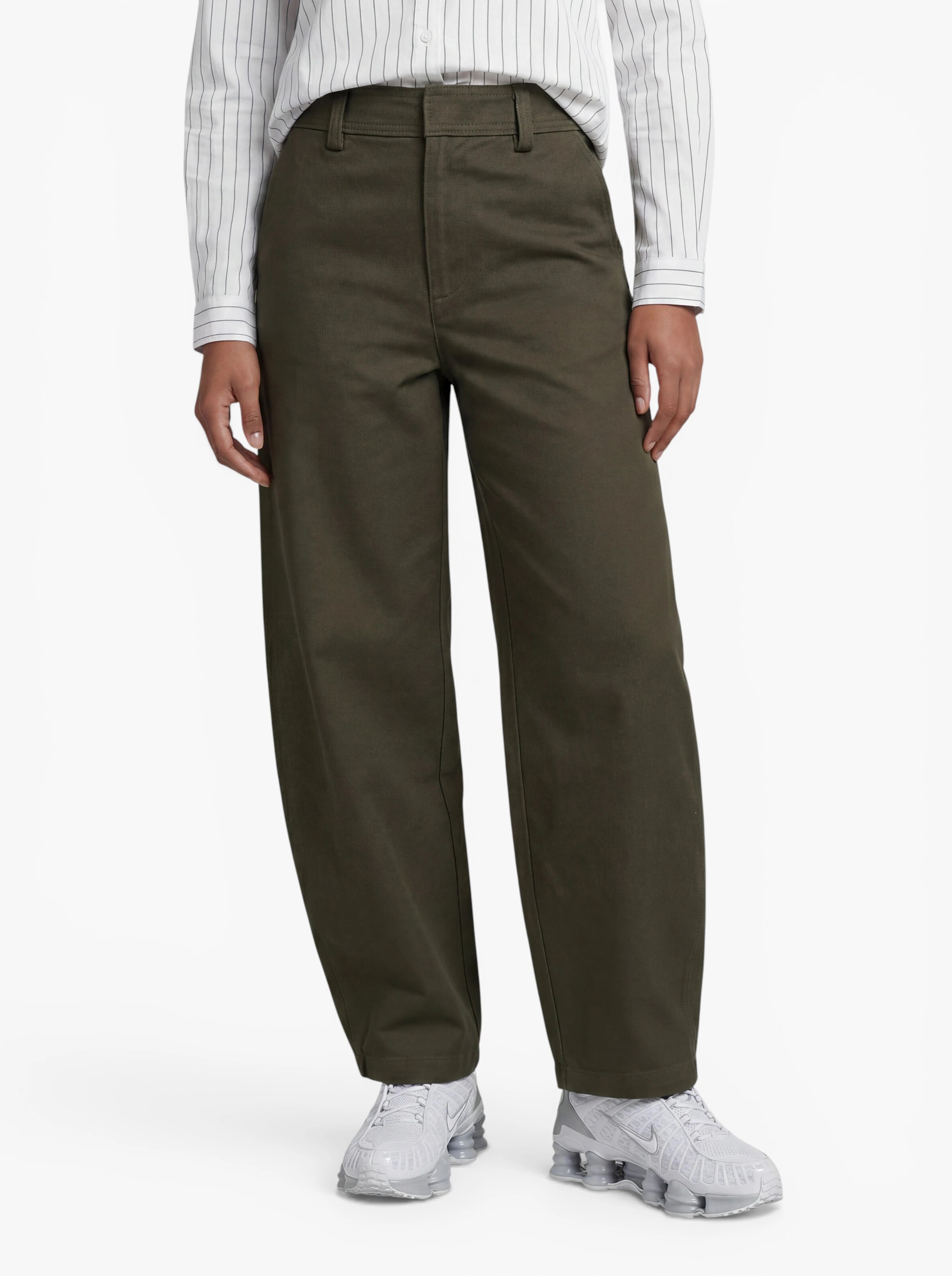 ONLY Barrel Pants 'ONLClair' in Green