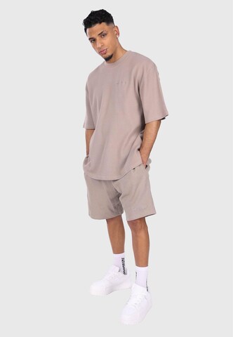 Dropsize - Loosefit Calças em cinzento